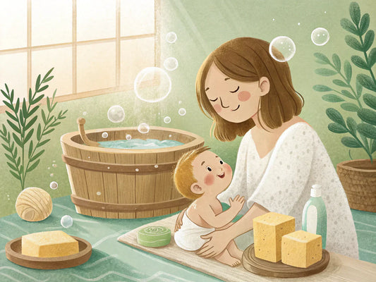 soap on boobs