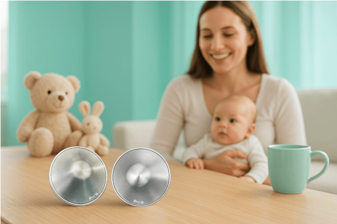 Metal Nipple Cups: Real Relief for Breastfeeding Moms - Go Mommy