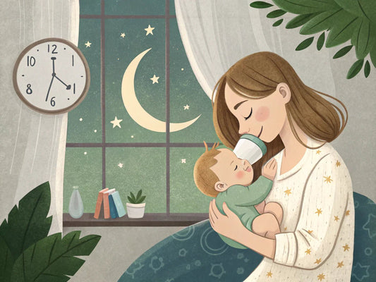 Newborn Feeding Schedule at Night: A Parents Guide - Go Mommy
