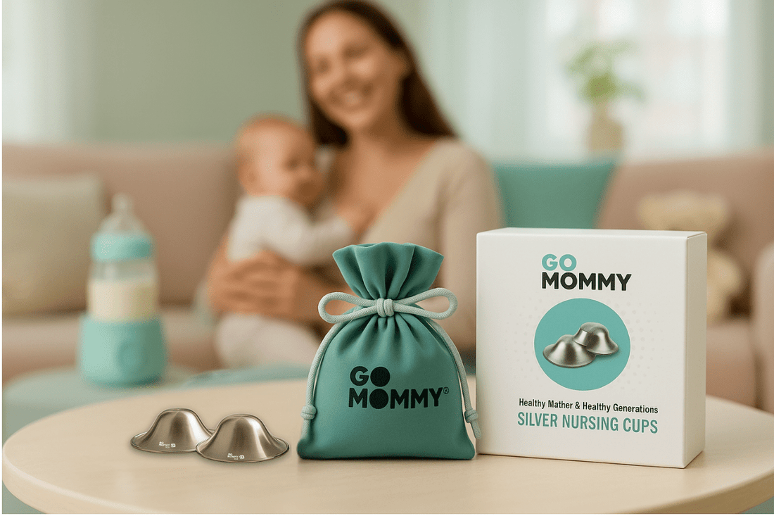 Silver Breastfeeding Cups: Real Relief for Sore Nipples - Go Mommy