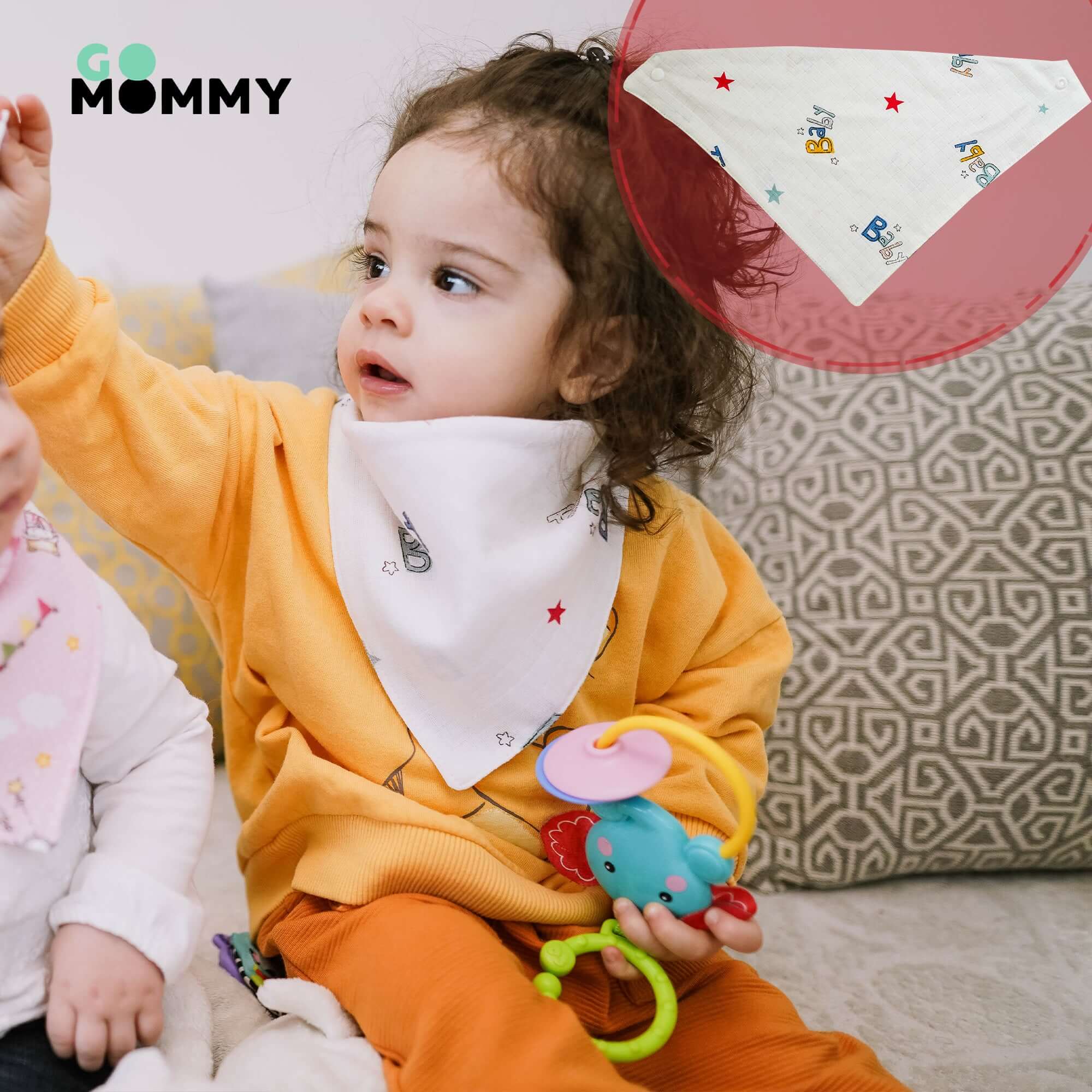 Go Mommy Bandana Bibs For Happy Kids 12.