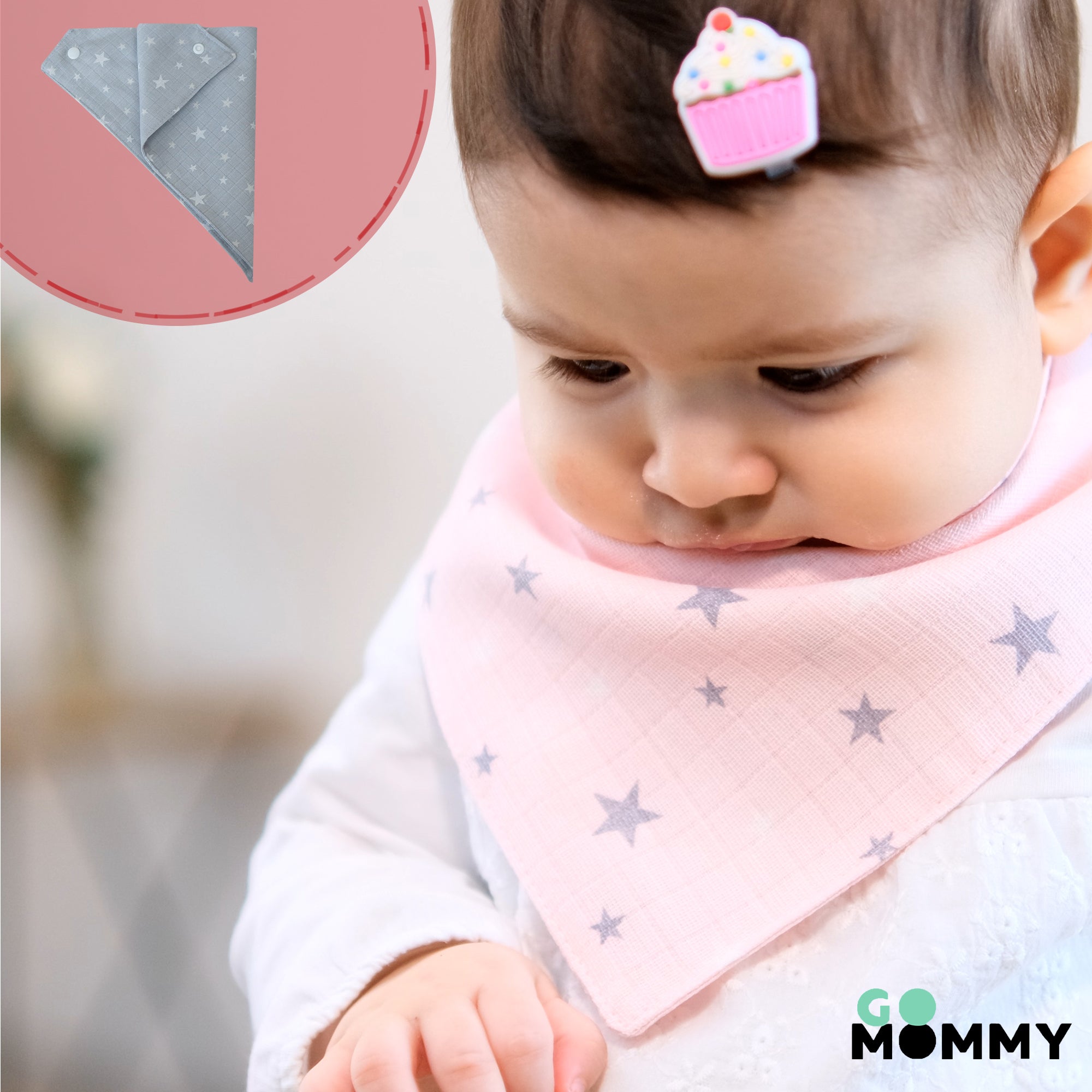 Go Mommy Bandana Bibs For Happy Kids ürününün 11.