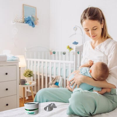 How to Ease Breastfeeding Struggles with Silver Nursing Cups - Go Mommy