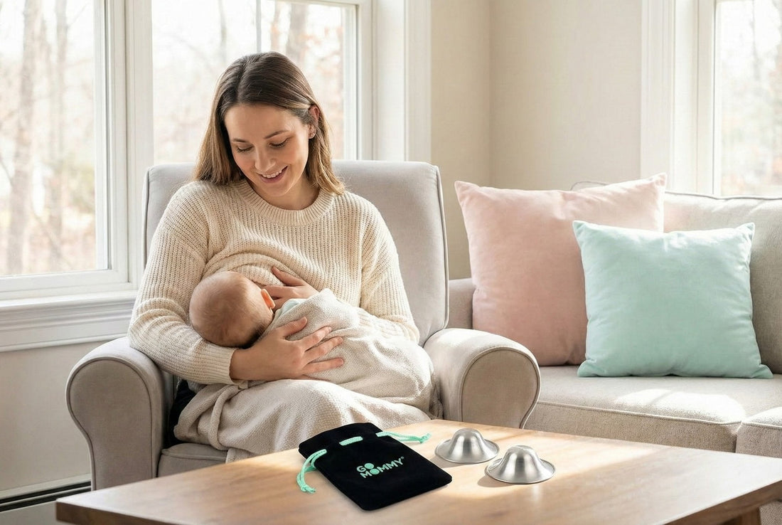 Silver Nipple Covers: The Natural Way to Heal Sore Nipples Fast - Go Mommy