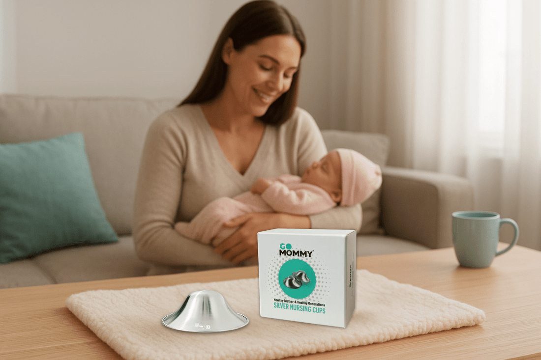 Silver Nipple Cups Breastfeeding: Real Relief for Sore Moms - Go Mommy