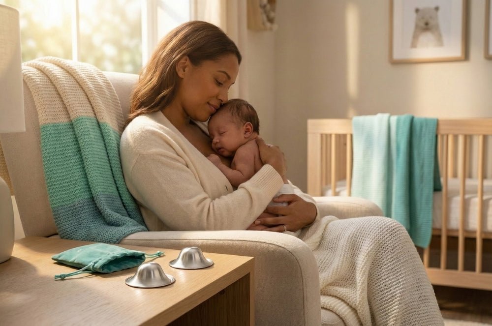 Silverette Nursing Cups: Gentle Relief for Breastfeeding Moms - Go Mommy