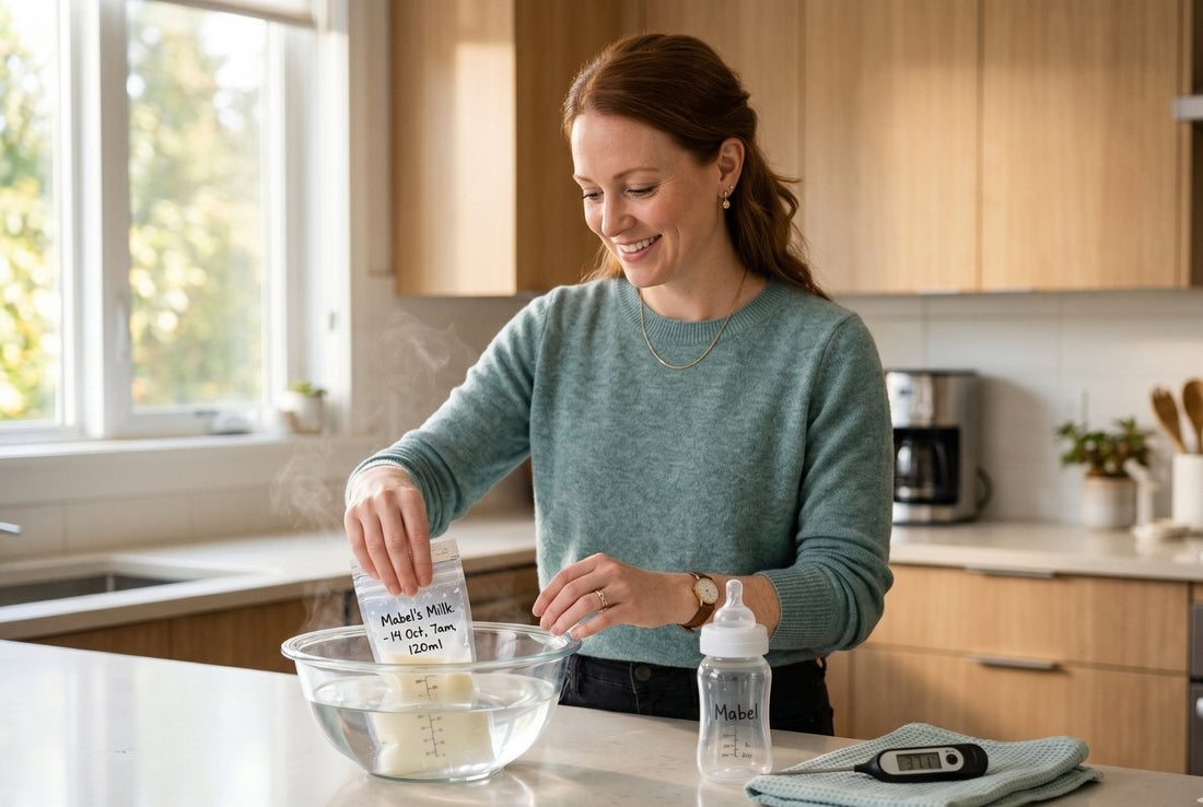 How to Thaw and Warm Breast Milk Safely: A Complete Guide