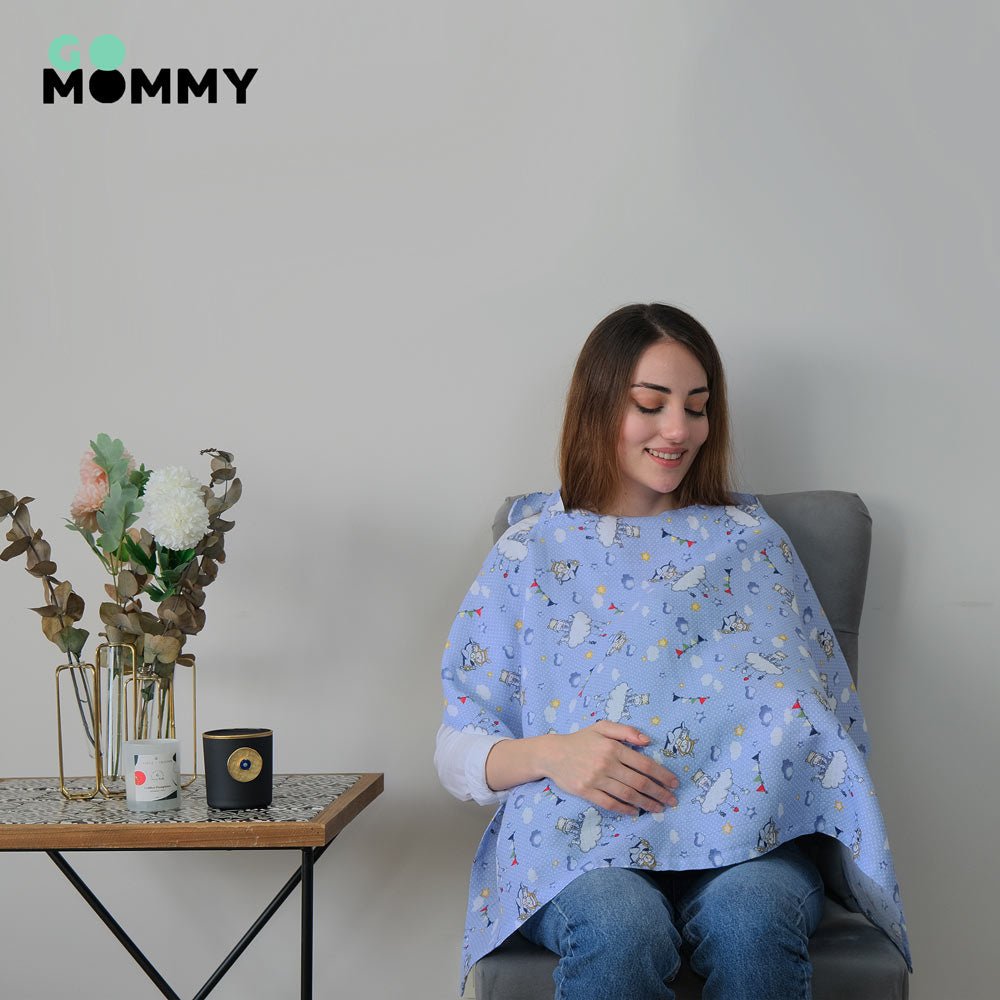 Go Mommy® Muslin Nursing Cover - Go Mommy