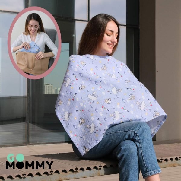 Go Mommy® Muslin Nursing Cover - Go Mommy