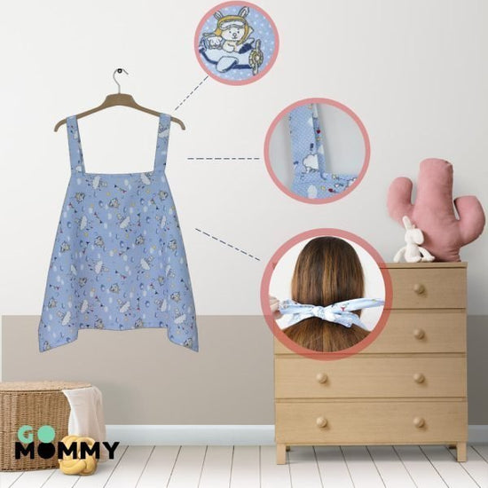 Go Mommy Muslin Nursing Covers - Go Mommy