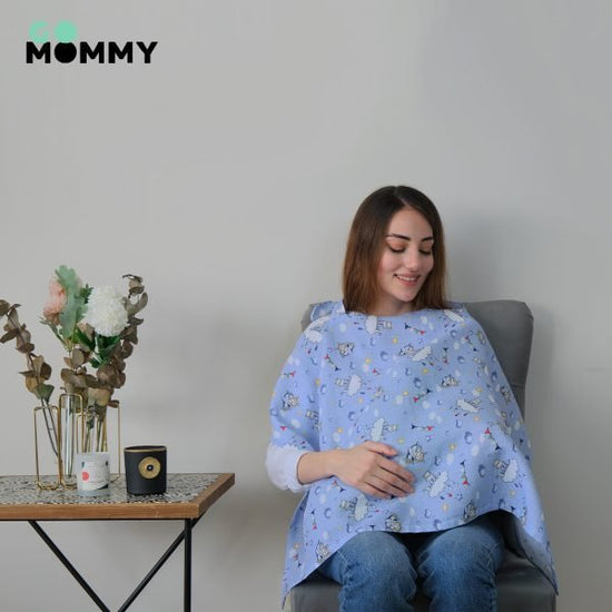 Go Mommy Muslin Nursing Covers - Go Mommy