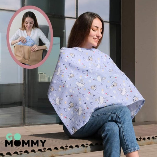 Go Mommy Muslin Nursing Covers - Go Mommy