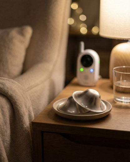 GO MOMMY® Silver Nursing Cups — Natural, DrugFree Nipple Relief - Go Mommy