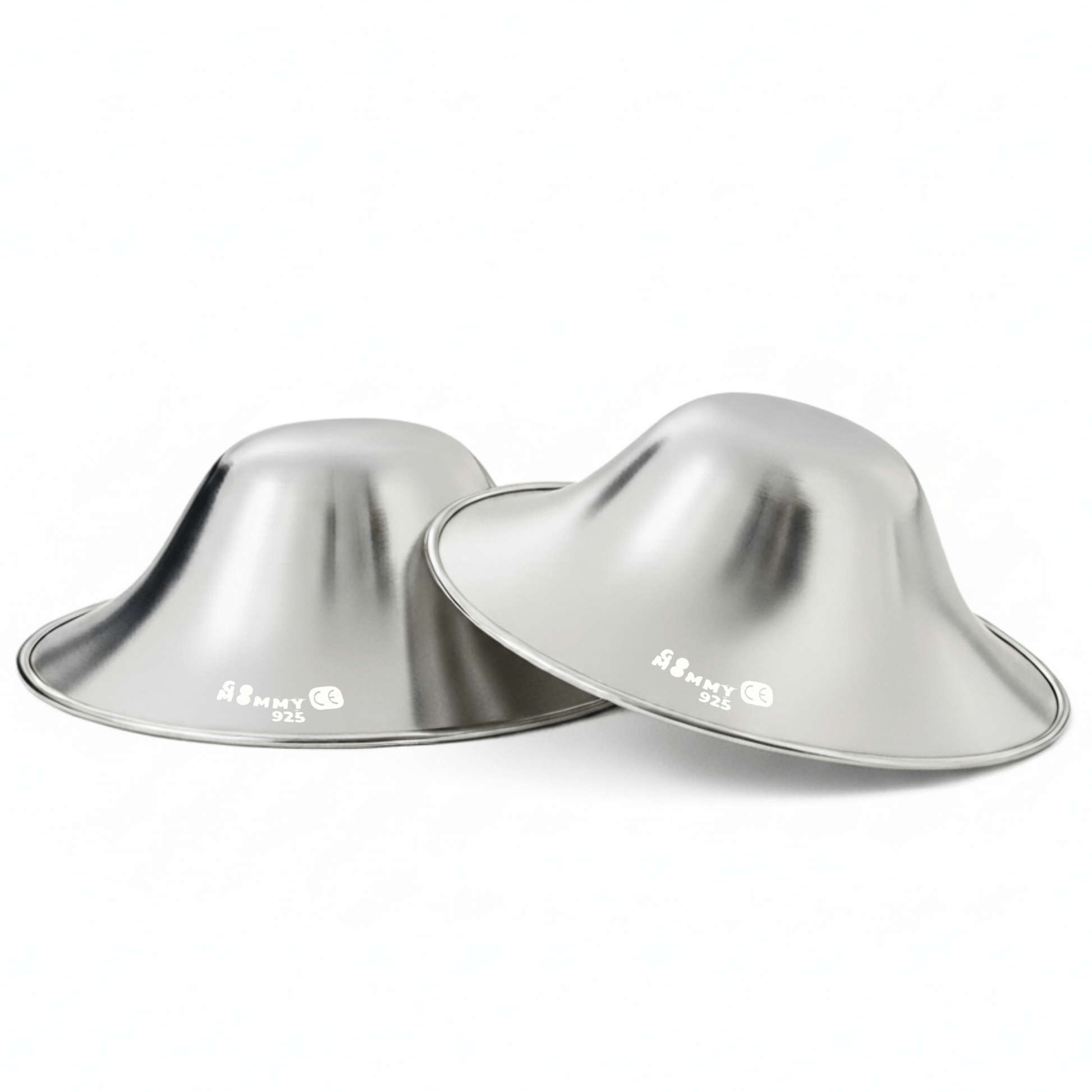 GO MOMMY® Silver Nursing Cups – Natural Nipple Relief (Regular/XL) - Go Mommy